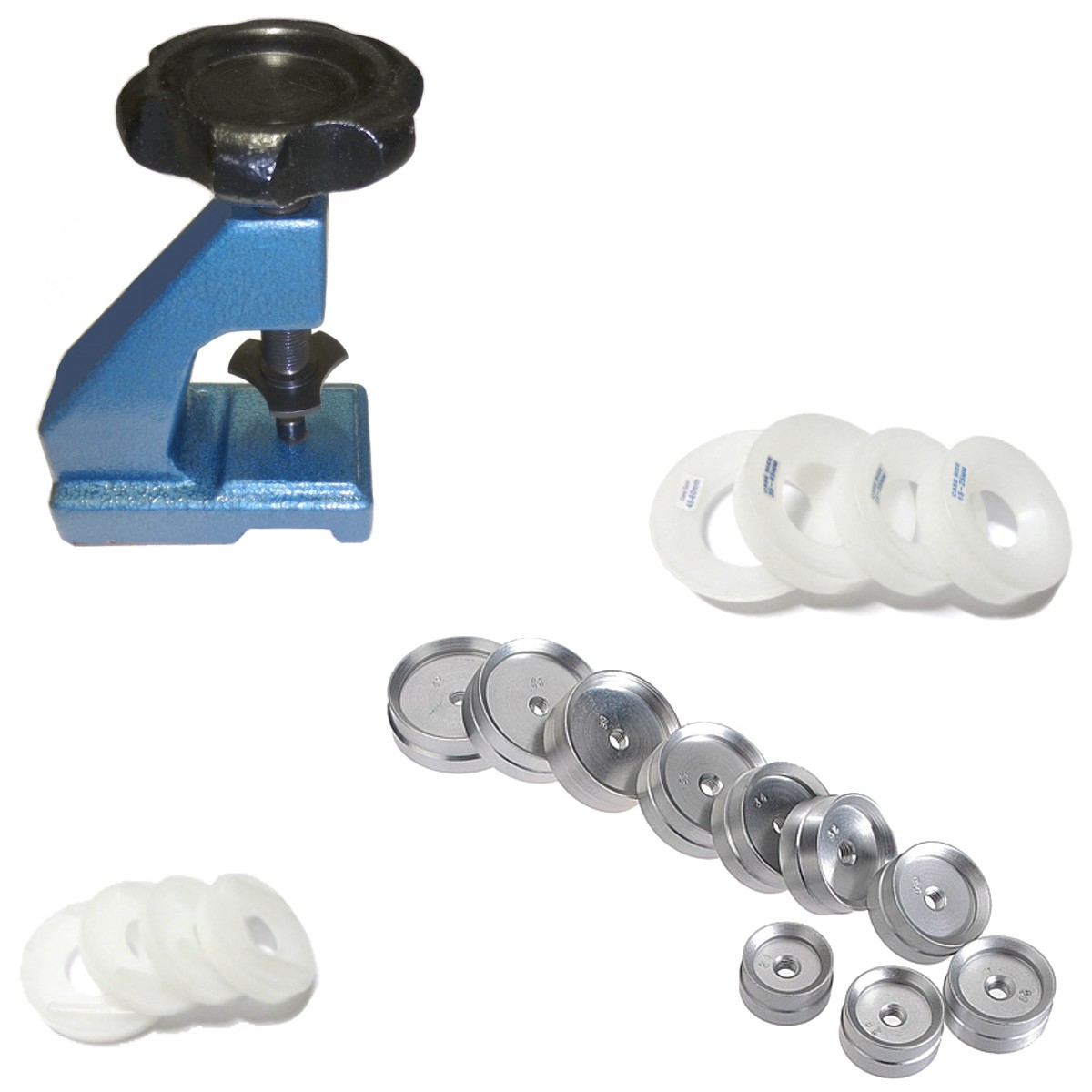 Spindelpresse und Einpresswerkzeug XTHYMES für Armbanduhren