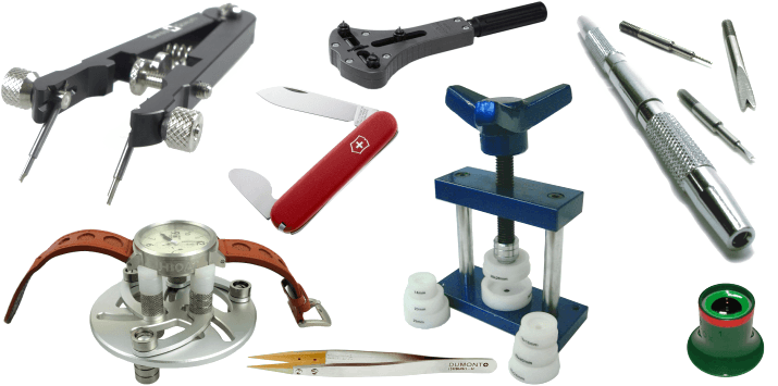 Tool Kit Repair Watches, Polishing Watch Tools