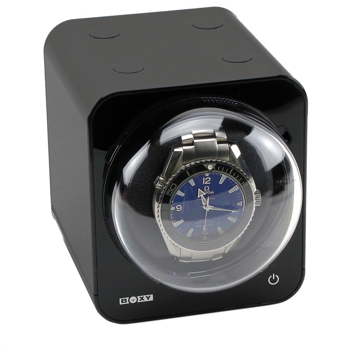 BECO BOXY FANCY BRICK watch winder BLACK