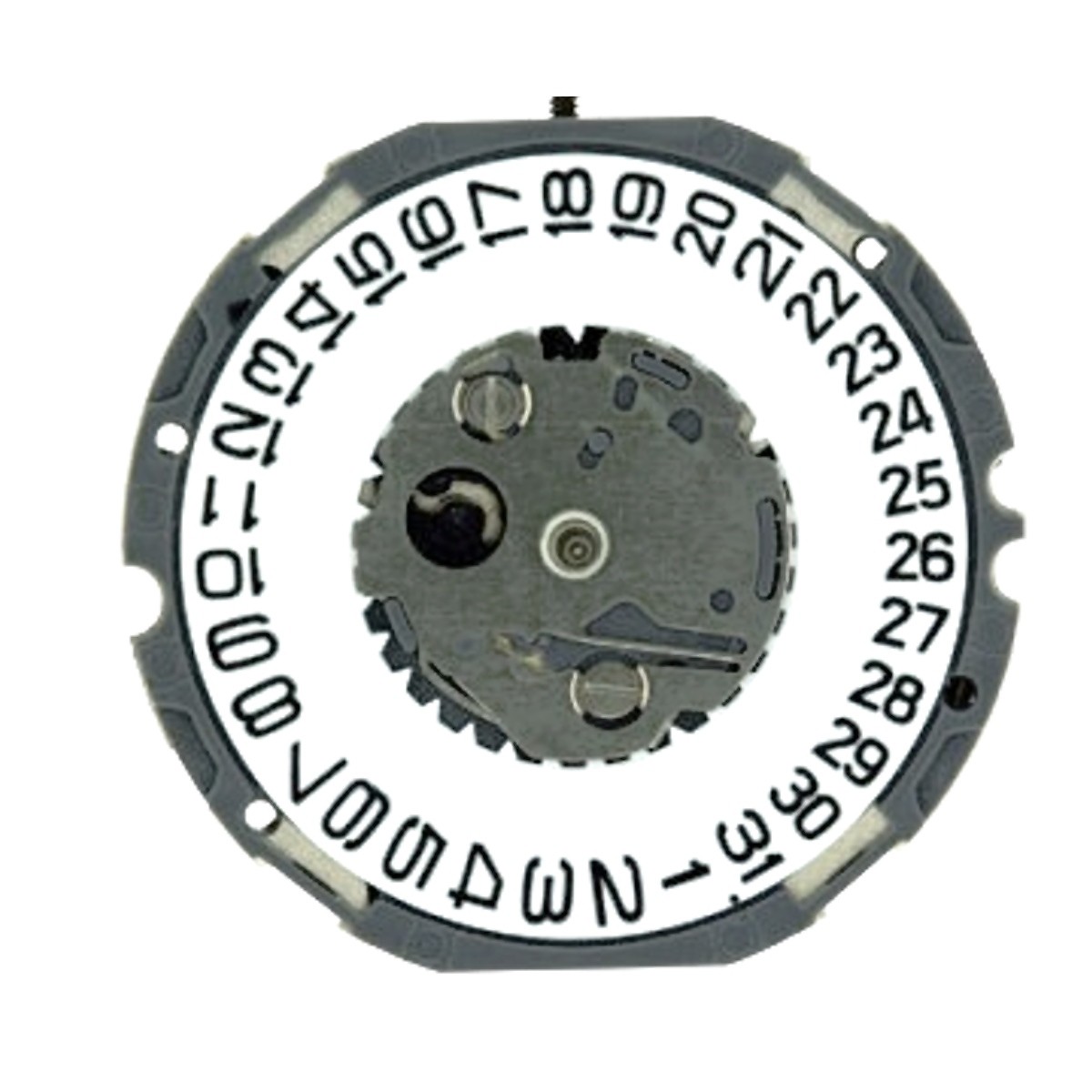 Elemex watch movement top