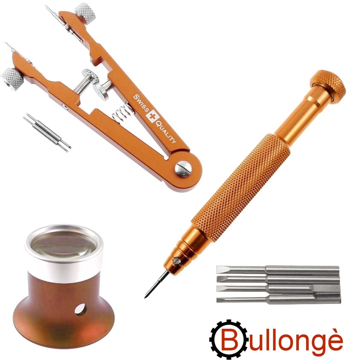 Uhrenwerkzeug f r Omega Armb nder BULLONG mit Federstegzange