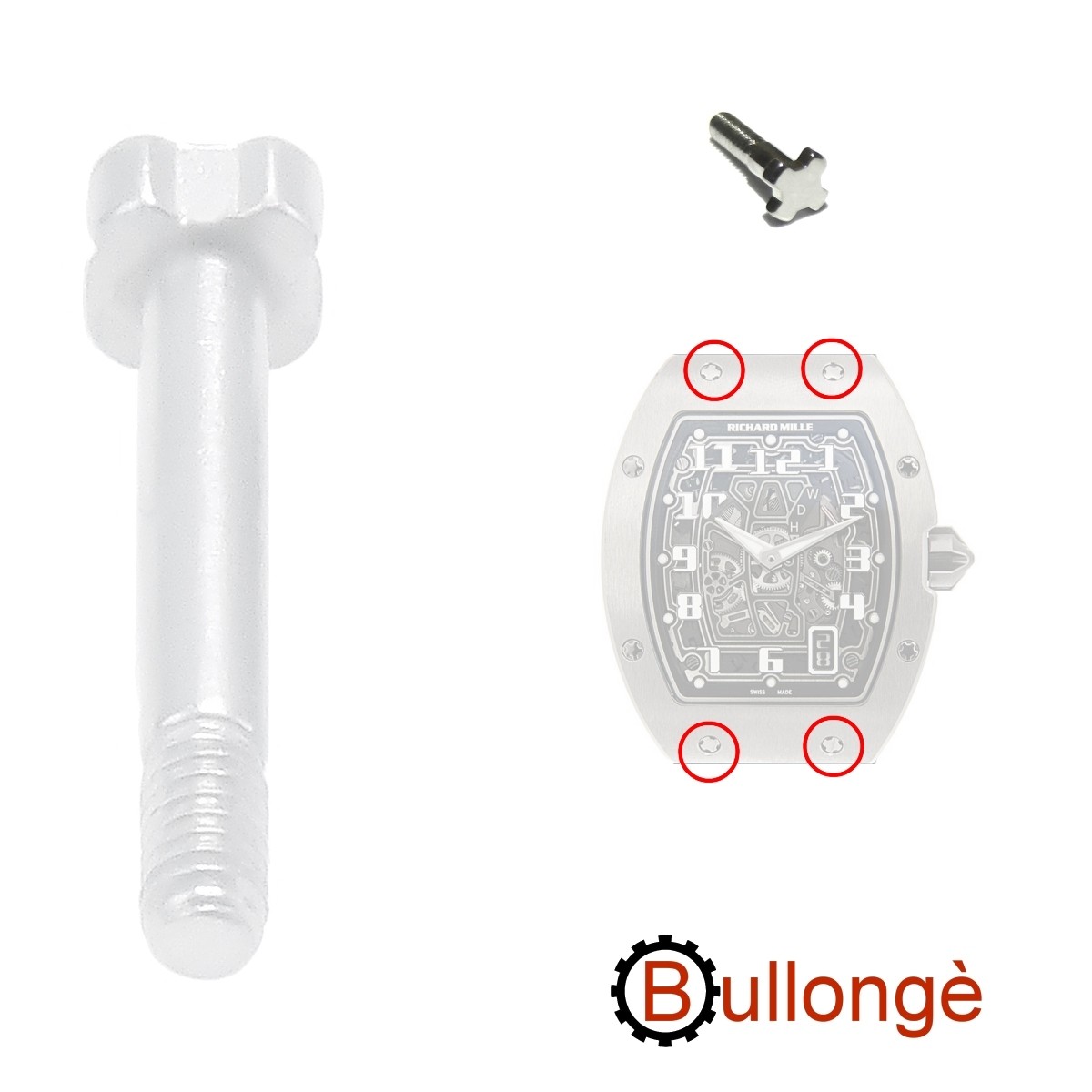 Richard mille screws top