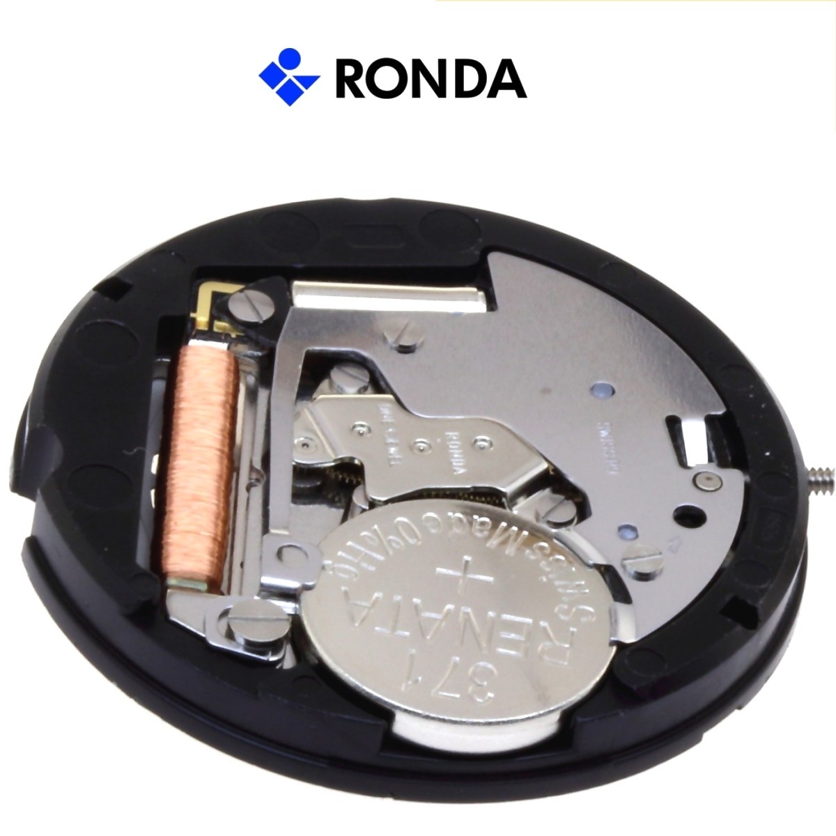 Ronda 3 hand quartz watch movement 505 High quality Swiss made Onlineshop