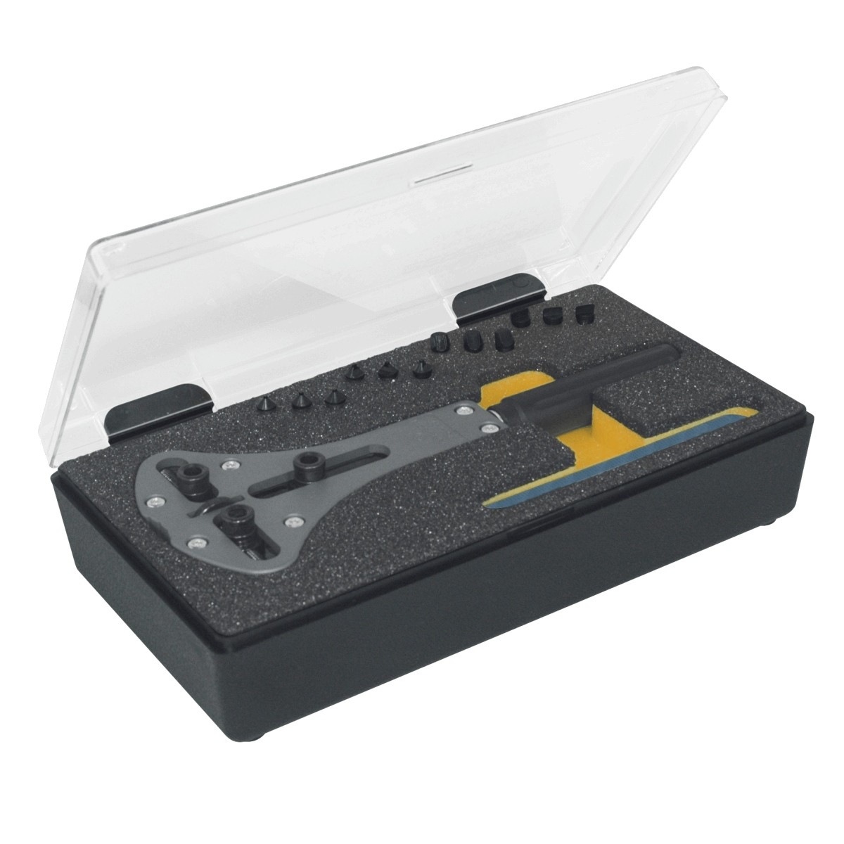 Bergeon Jaxa 2819 8 case opener 18 62mm Swiss Style Watch Case Opener for opening high end watches with screw backs