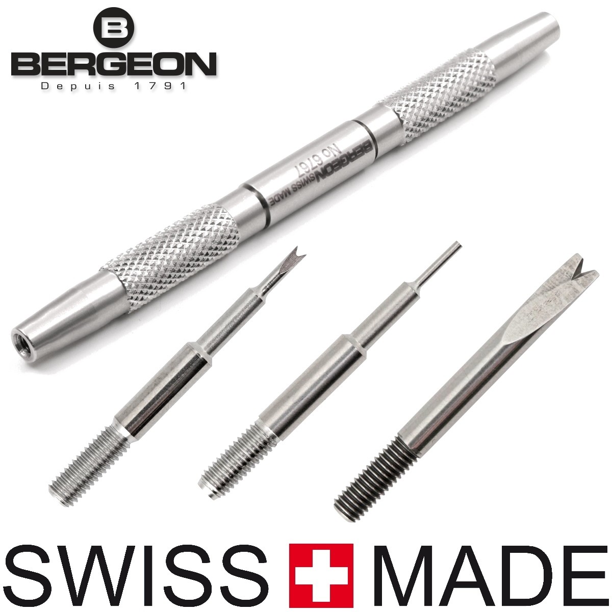 Bergeon spring bar tool 6767 VAR 1 3mm fork for watchmaker
