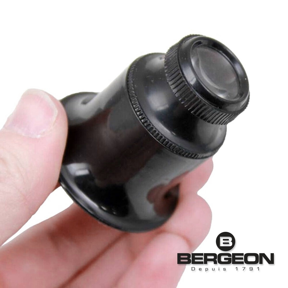 Bergeon checking loupe 15x for watchmaker - Double Lens Loupe Magnifier for  watch repair