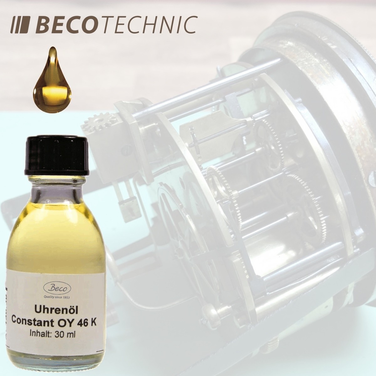 Constant OY 46K30 clock oil - watchmakers oil for clock movements