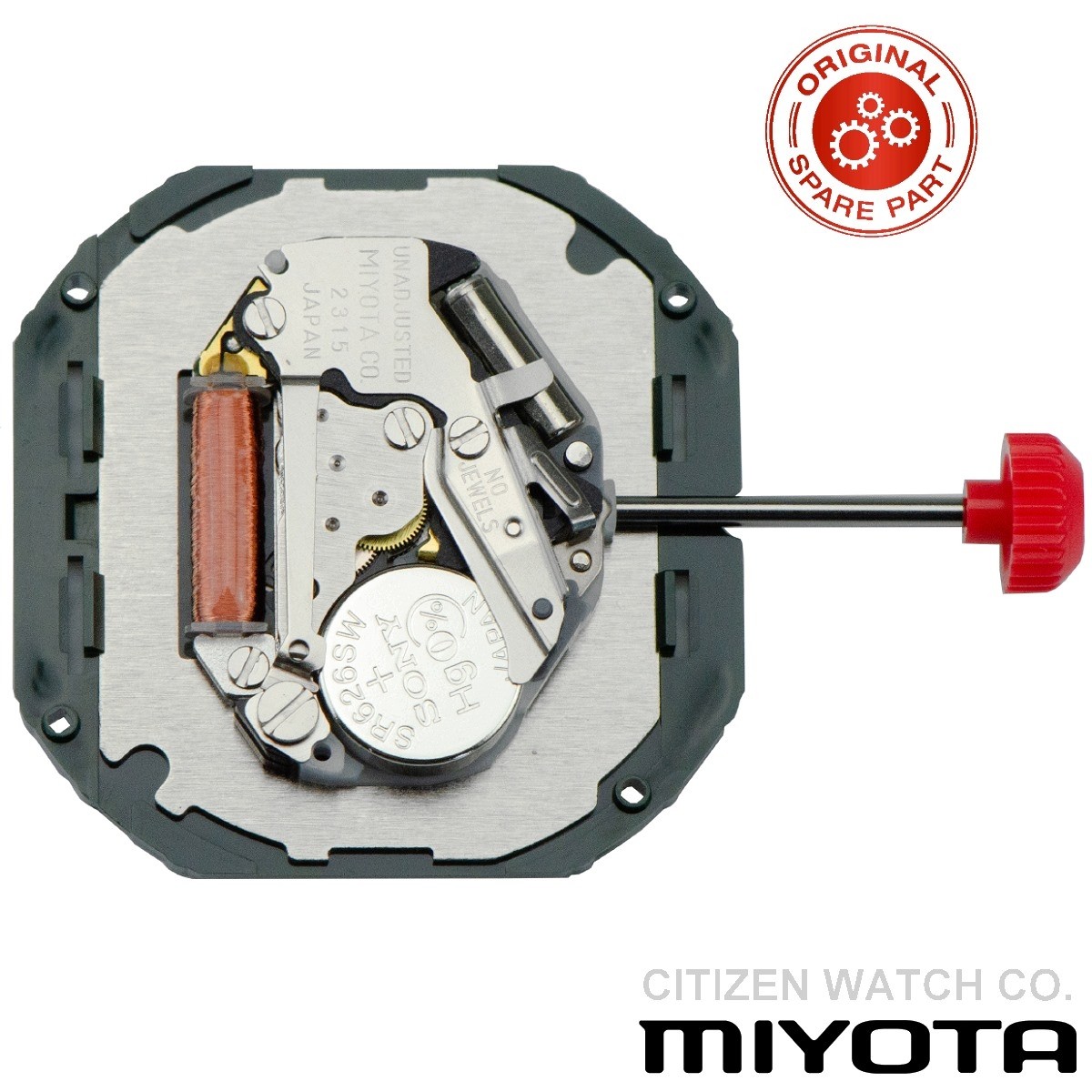 MIYOTA 2315 quartz watch movement with date order online authorized retailer watch movements