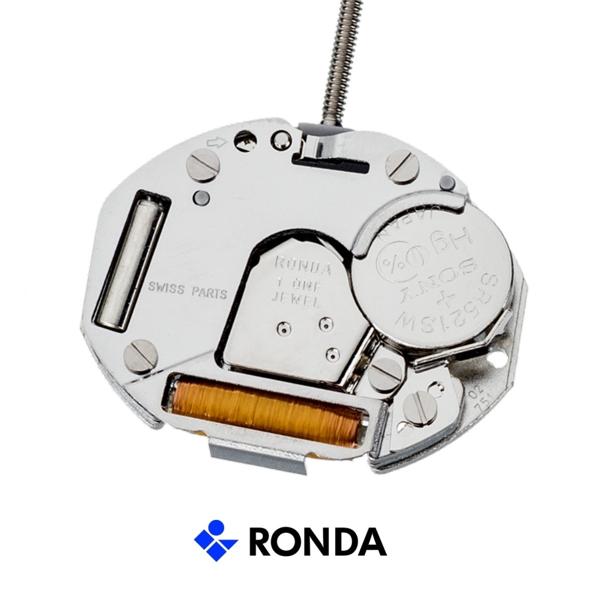 Quartz watch movement RONDA 751 Online shop for original RONDA