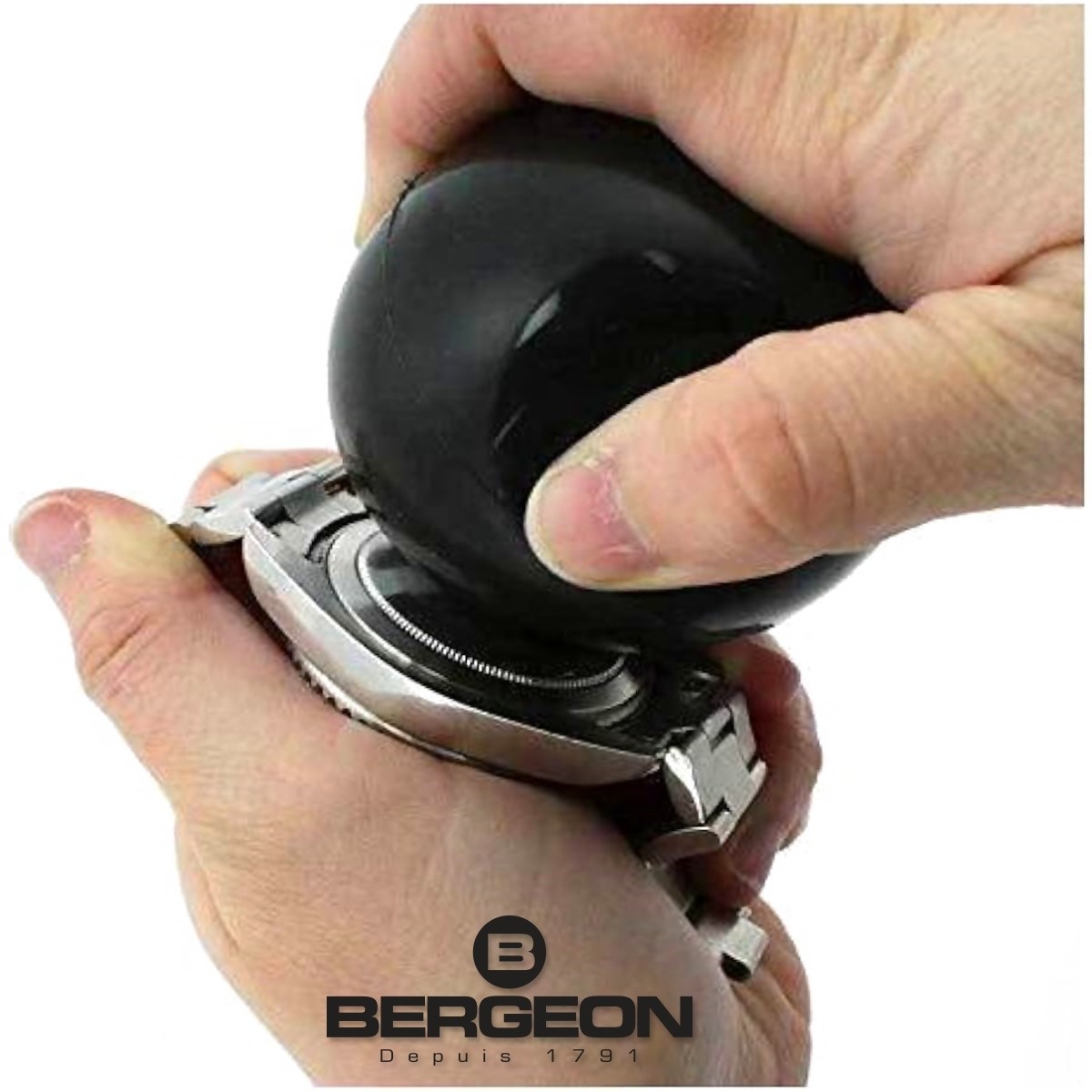 Friction ball watch case opener hot sale