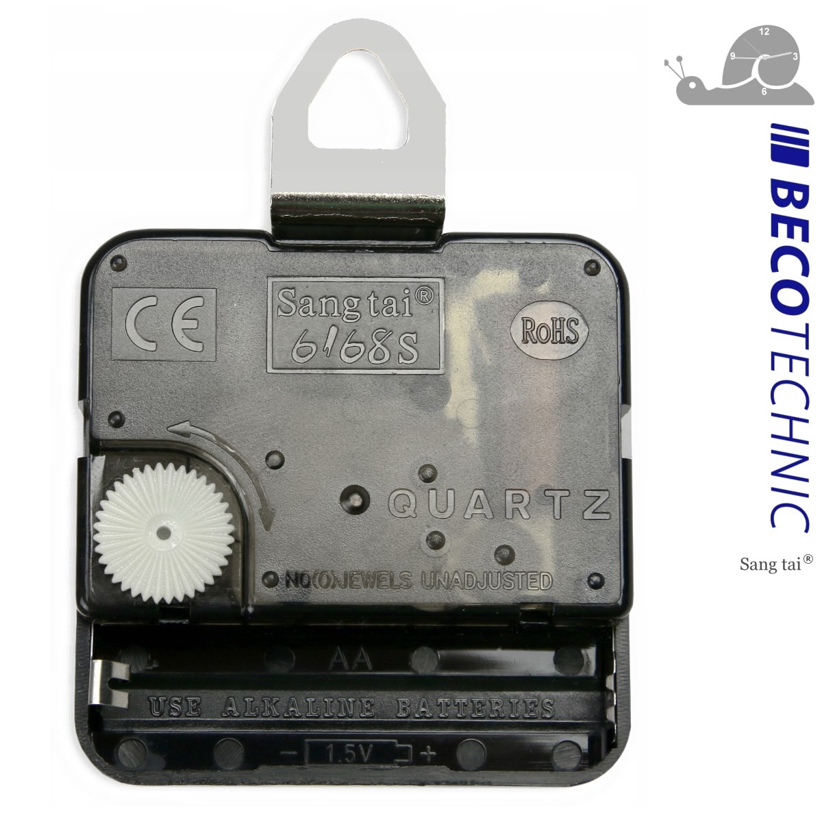 Quiet quartz movement BECO 6168s creeping second 11.8 Online Shop wall clock movements silent