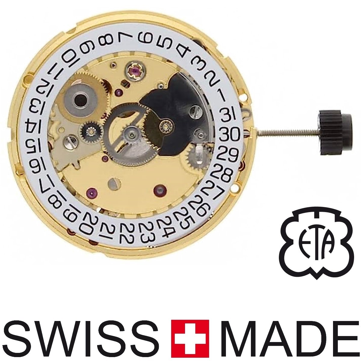 Eta Uhrwerke Automatik GENUINE SWISS MADE ETA 2824-2 AUTOMATIC