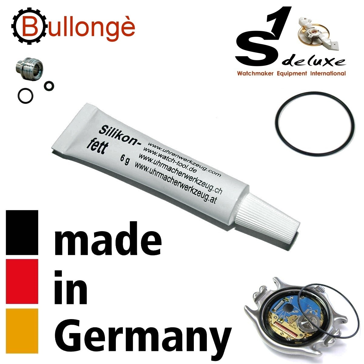 Silicon grease SILICON 7plus for watch gaskets Watch silicon