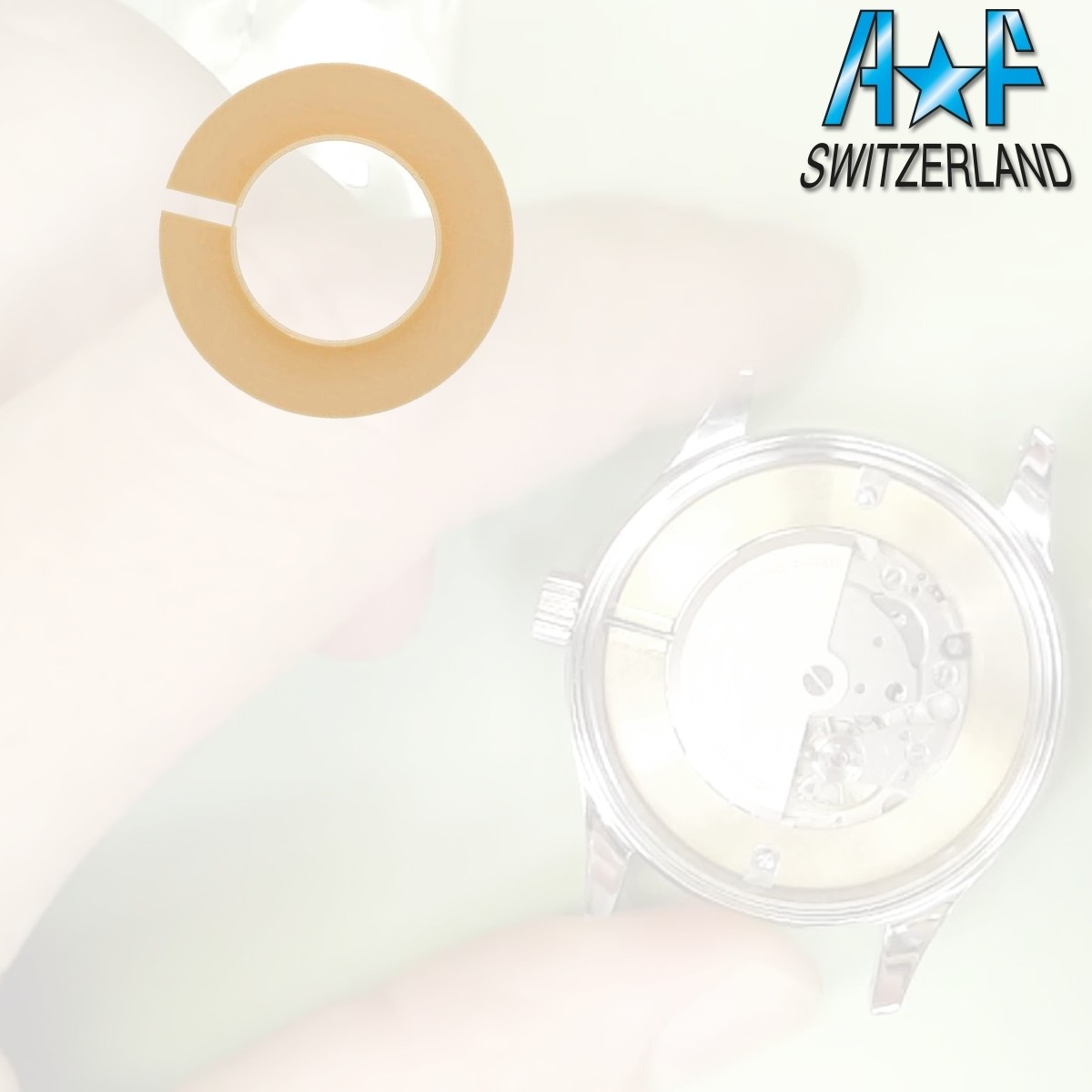 Watch movement holder hotsell ring