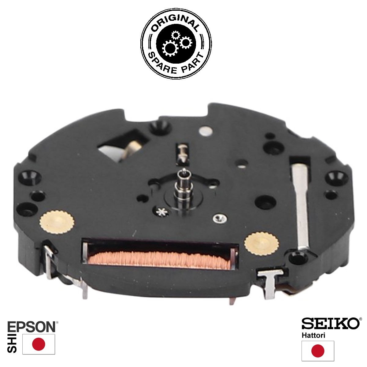 Seiko Hattori quartz watch movement Caliber VC11 replace watch movement yourself