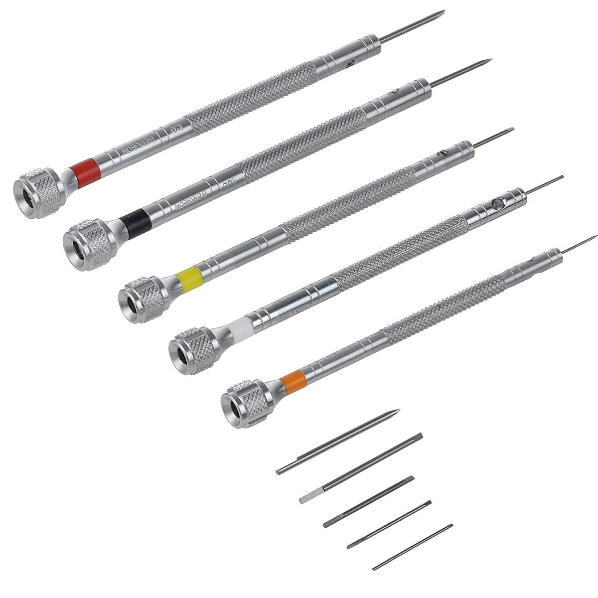 Set of 5 watchmaker screwdriver Bergeon 2868 perfect tools for