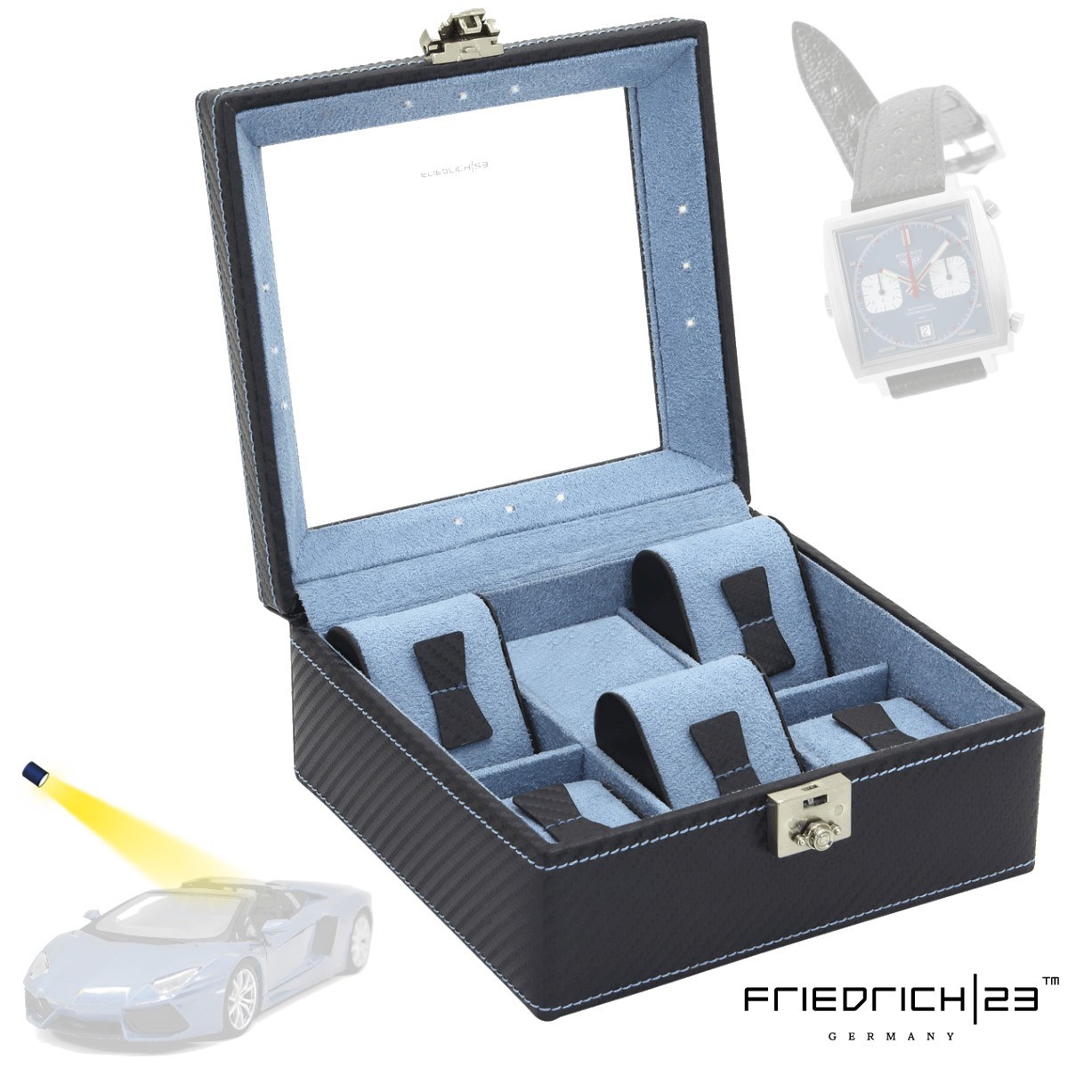 Led watch box new arrivals