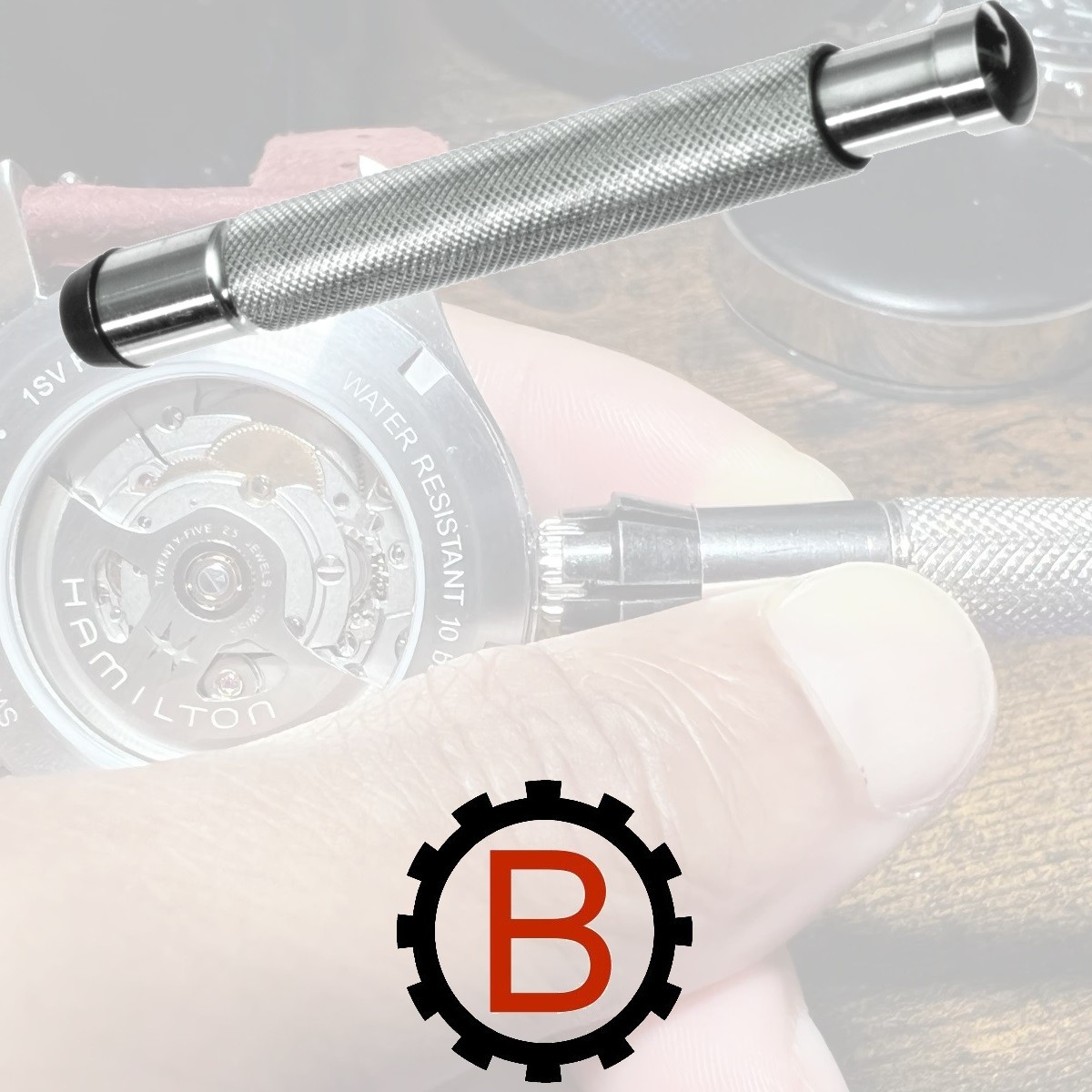 RanDal Avvolgitore Per Corona Orologio Meccanico - Utensile Di Riparazione Regolabile 2,5 Mm - 7 Mm In Acciaio Inossidabile