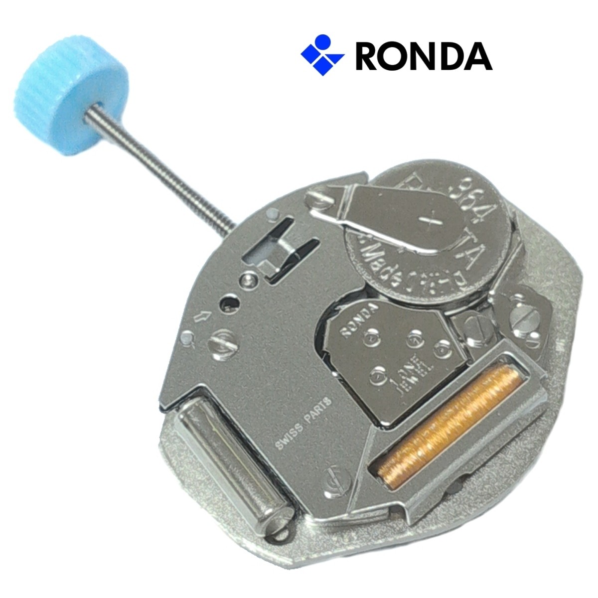 Replacement quartz watch movement RONDA 763 Replace Ronda quartz movement by yourself