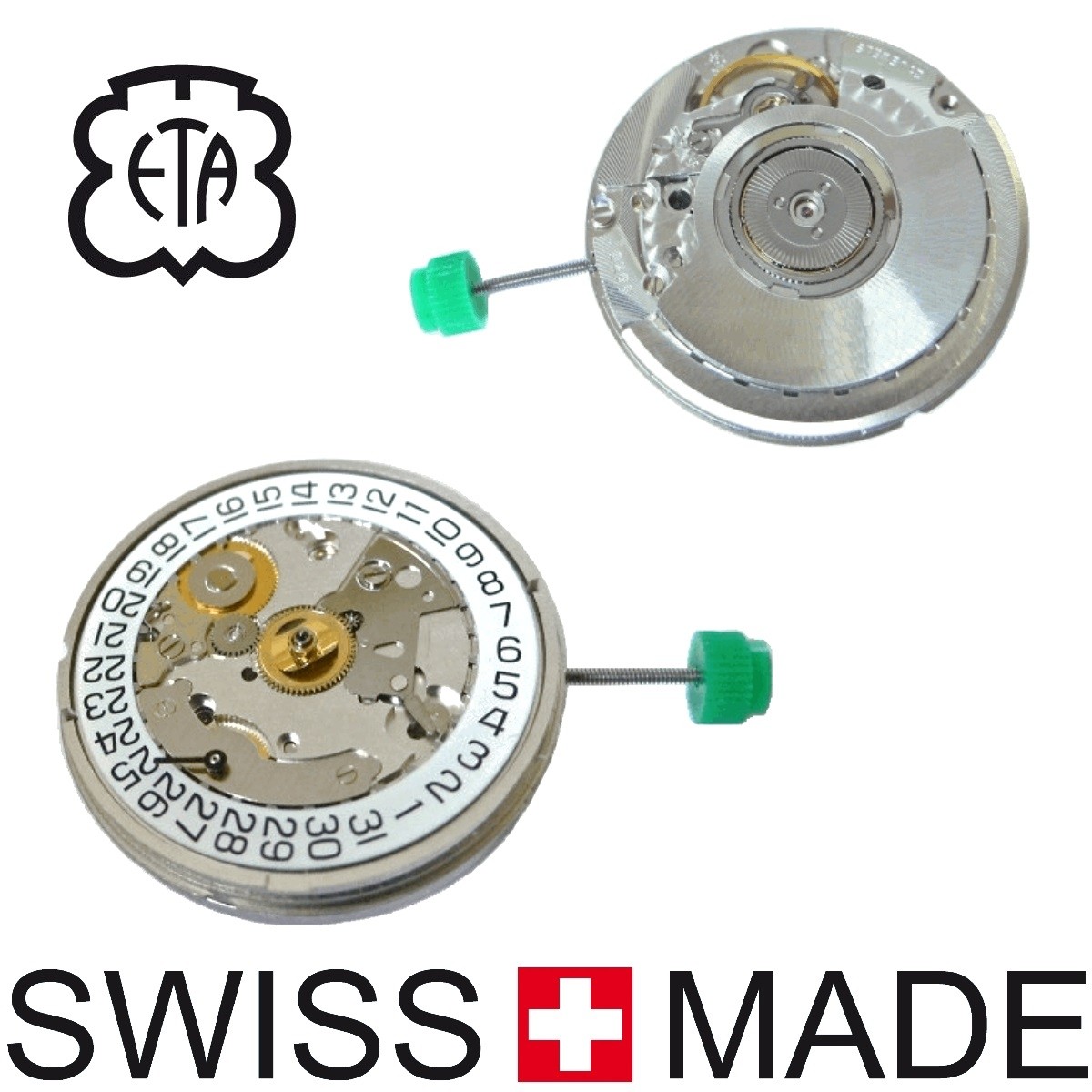 ETA 2897 watch movement with power reserve and date Large online