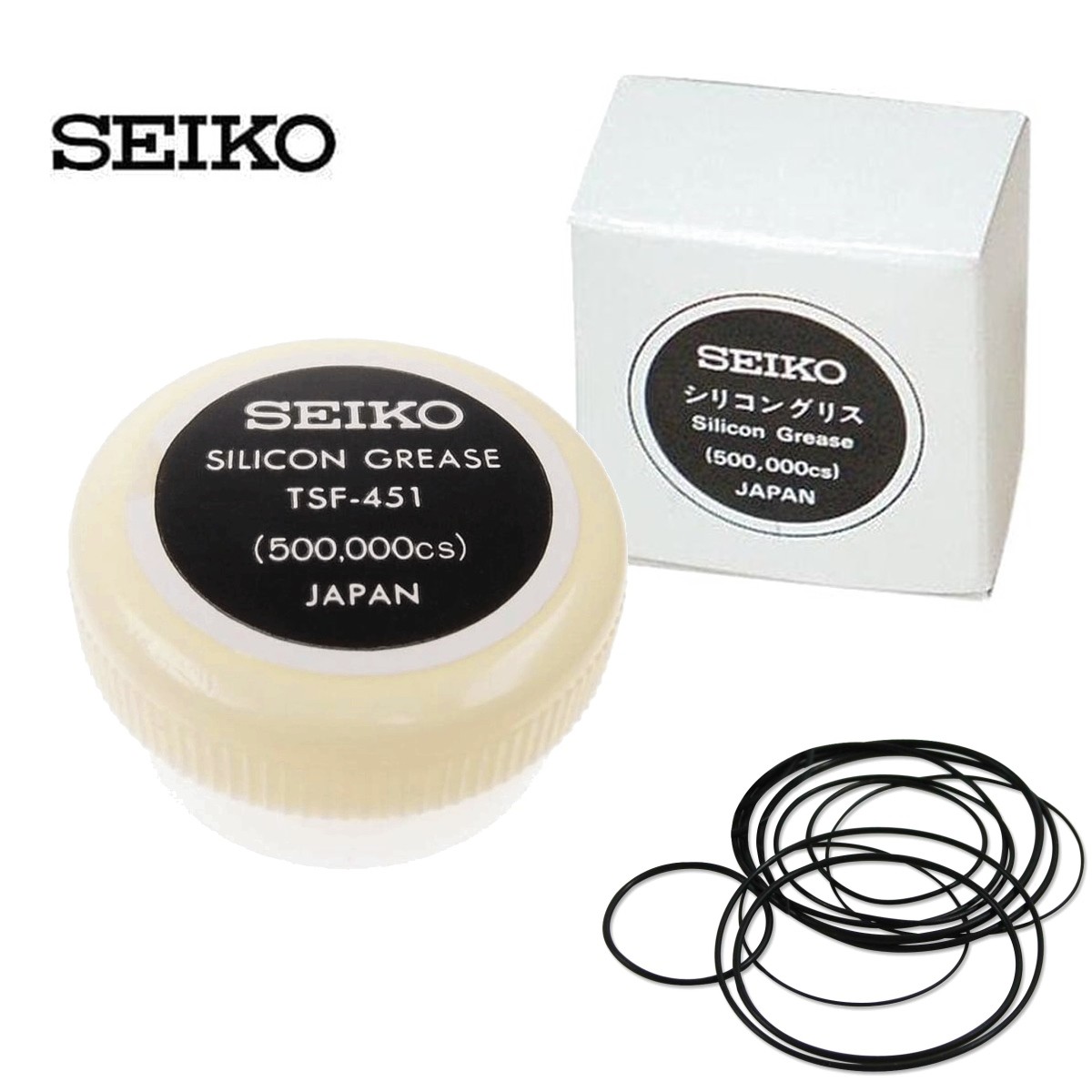 Seiko 50 EXCLUSIV Silicon Sealing Grease TSF-451 for watches - Silicon  sealing grease for watch cases, watch crowns and pushers