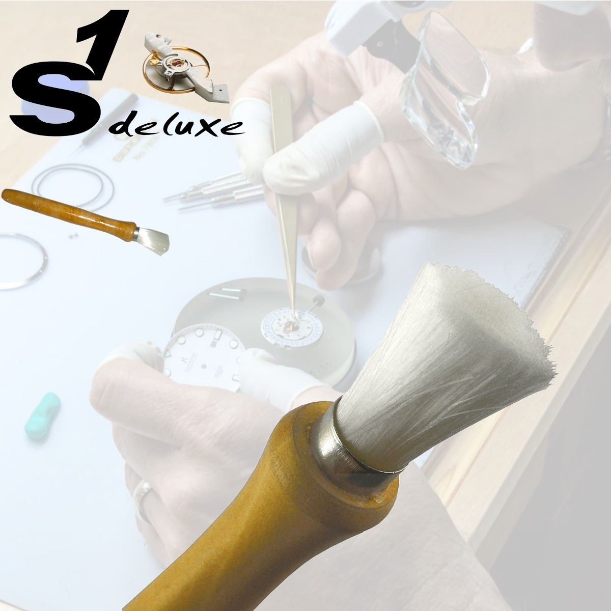 Watchmakers cleaning tool store