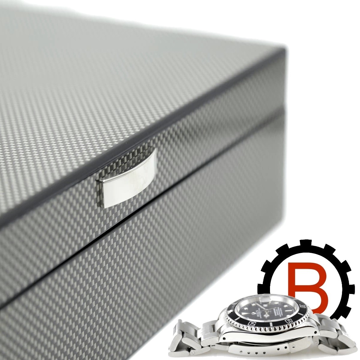 Carbon fiber shop watch box