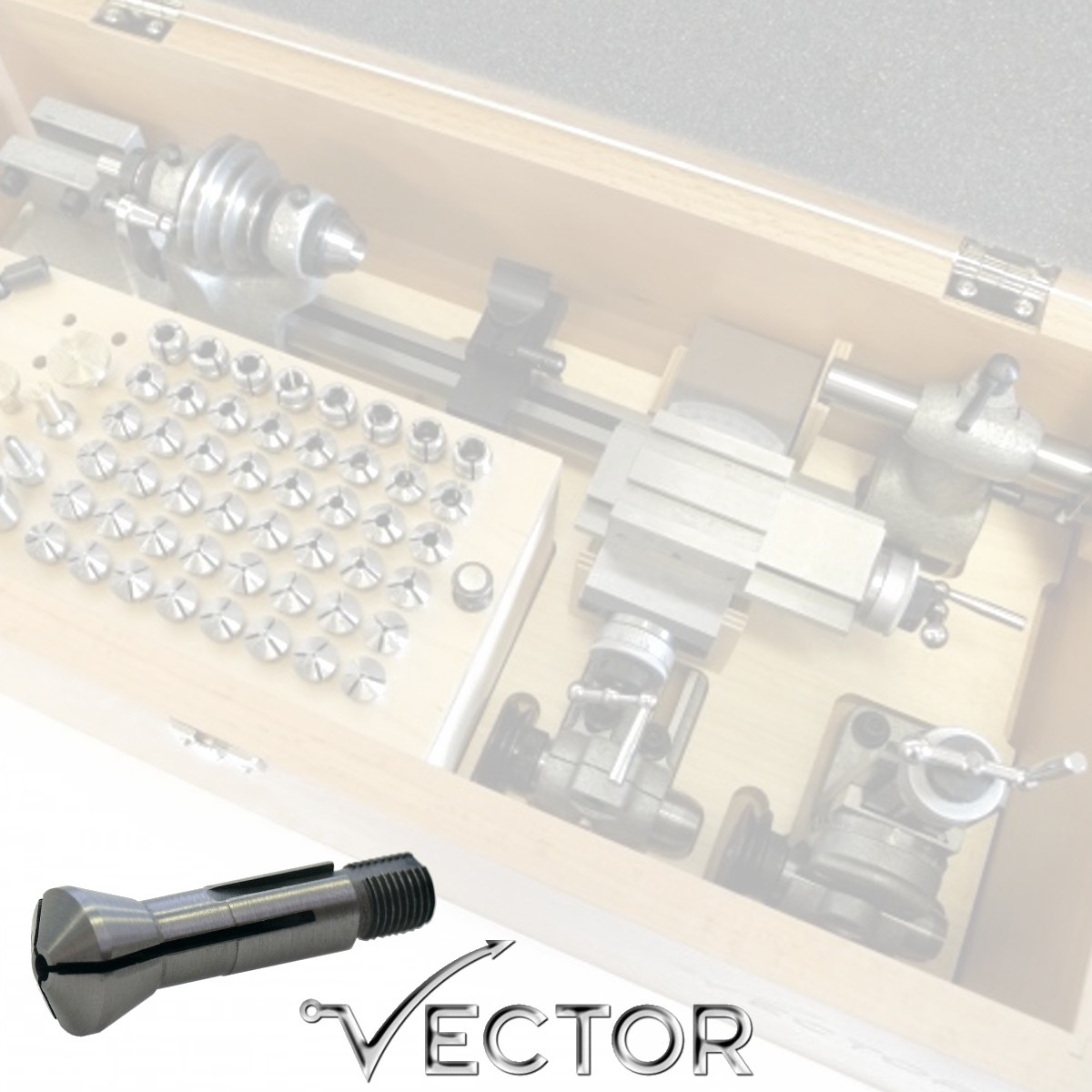 Vector watchmakers lathe outlet