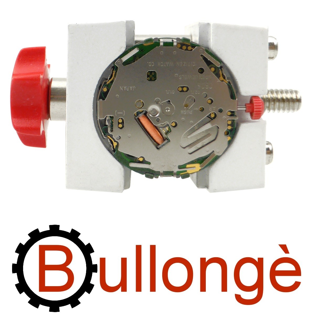 Automatic watch outlet movement holder