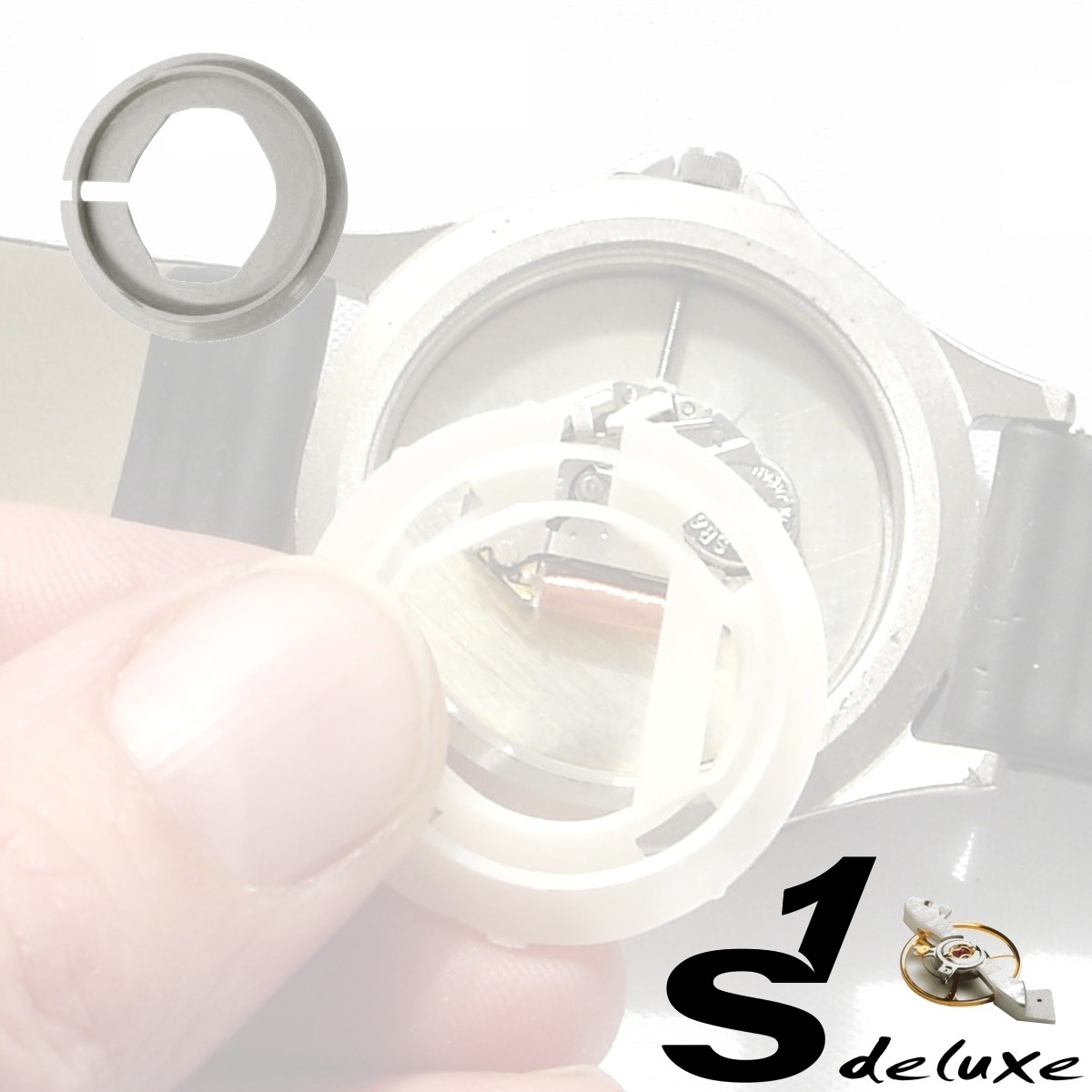 Watch movement holder 2025 ring