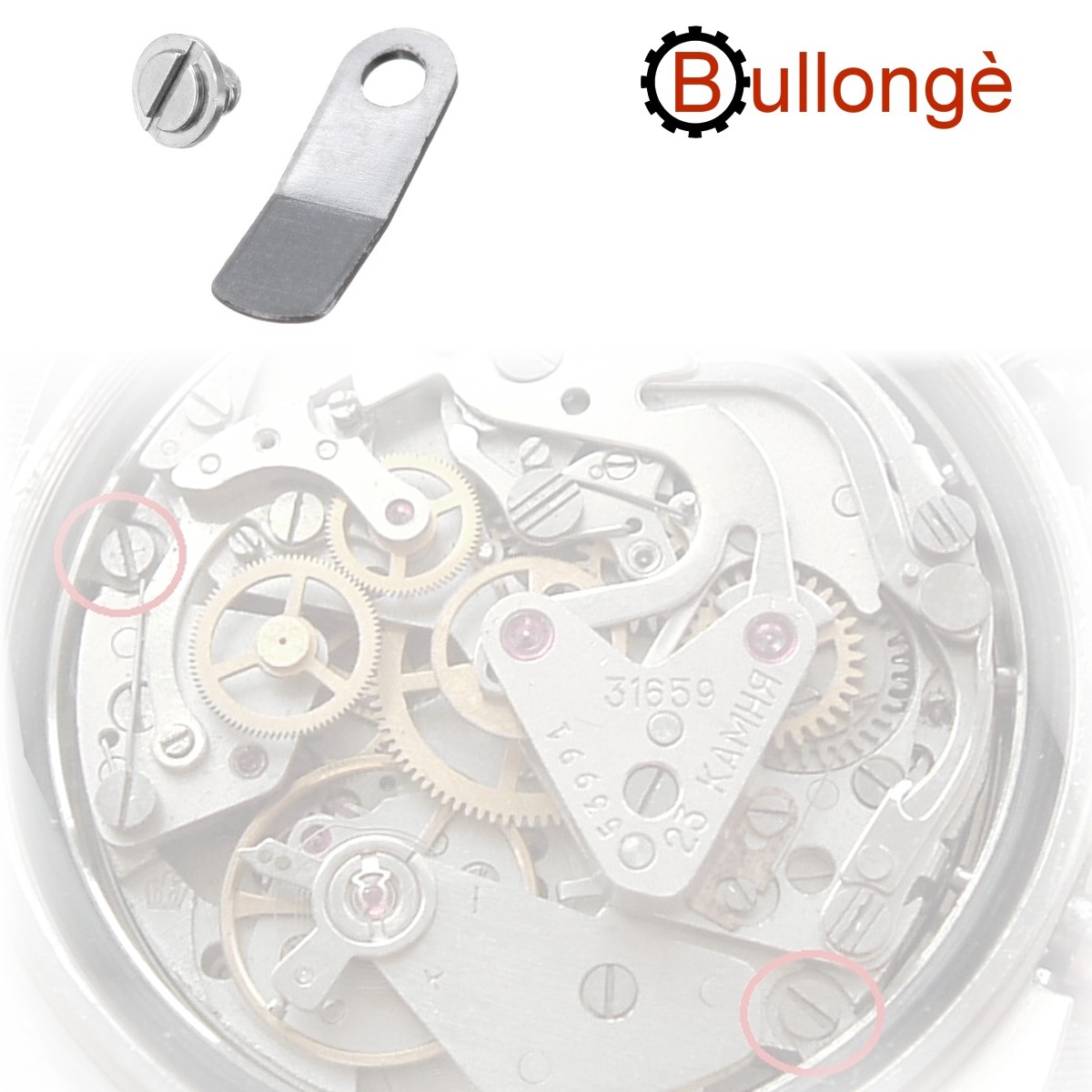 Porte-mouvement Horotec – Pour ETA 2824, 2824-2, 2836 – 11 1/2’’’ – Neuf Suisse