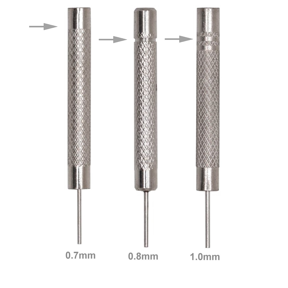 MsPiercing Bracelets & Watches Sizing Tool W/3 Drift Pins & One Handheld Push Pin
