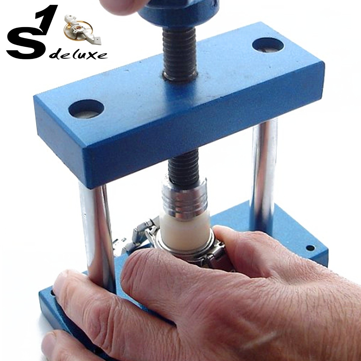 TITAN II sturdy watch press tool for closing snap back watch cases