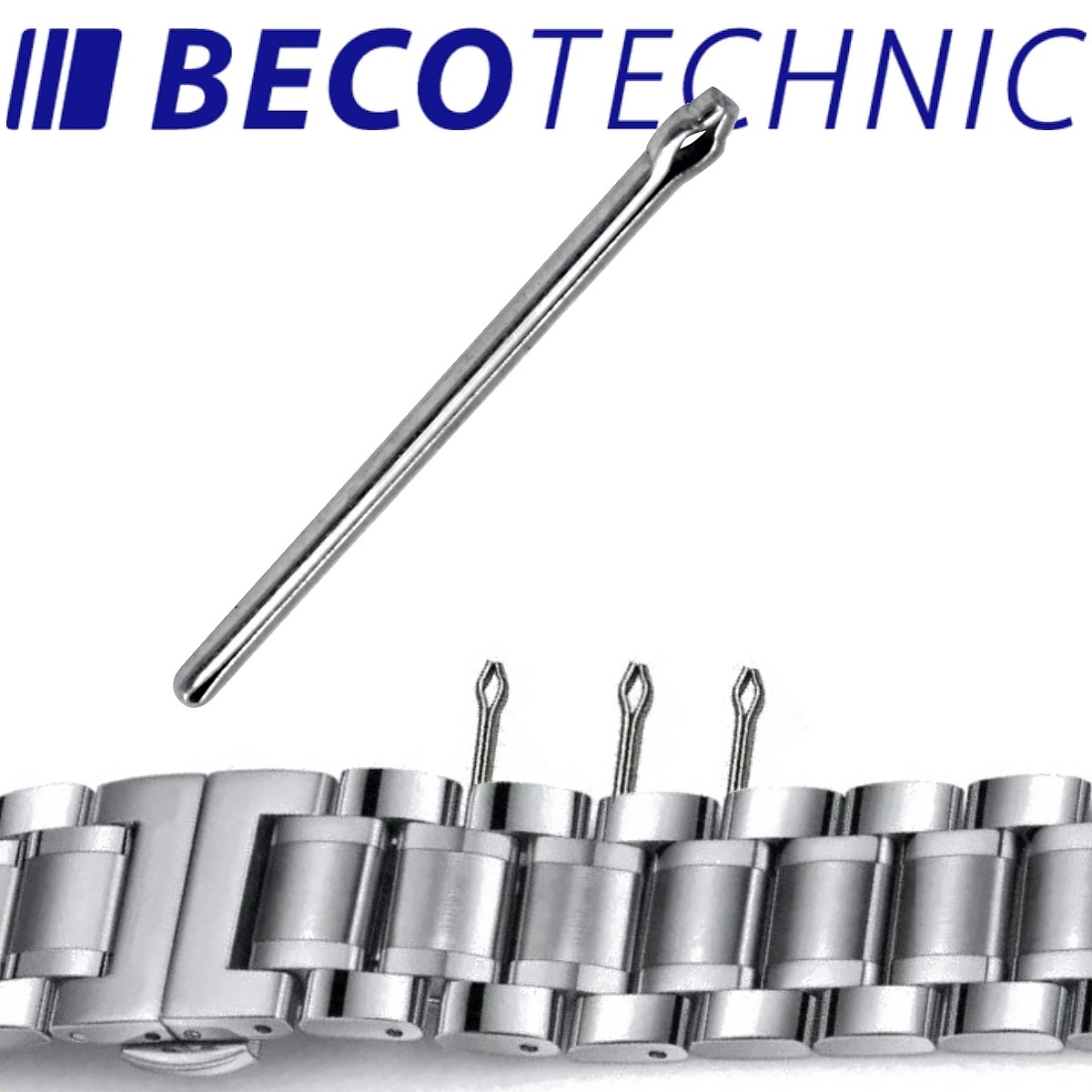 540 Beco open end pins watch bracelet split pins cotter pin set for watch metal bands