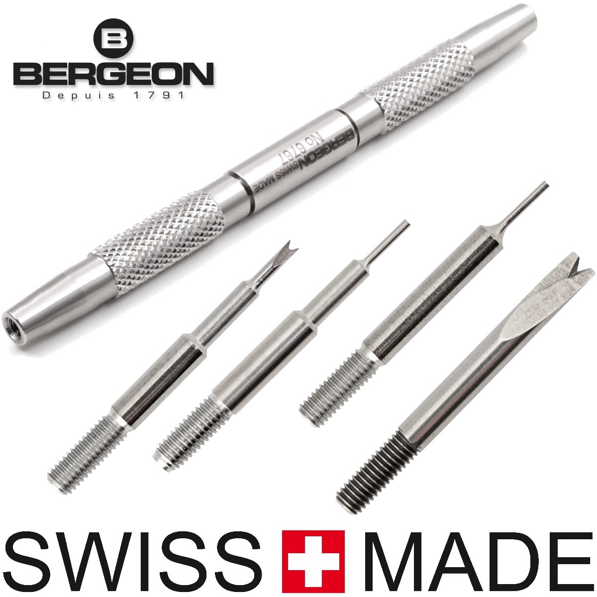 Bergeon spring bar tool 6767 SUPER FOUR watchmaker tool