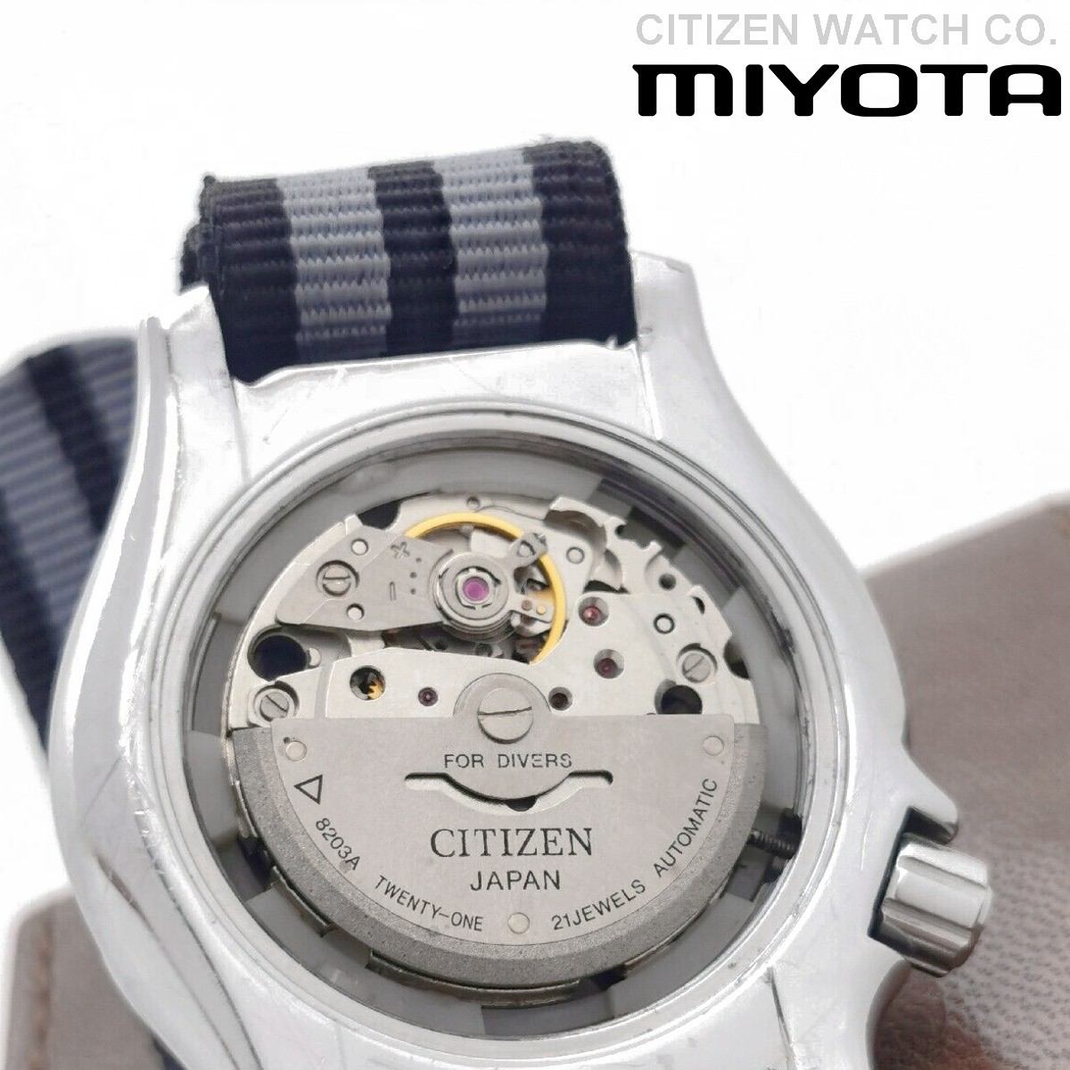 Citizen cheap cal 8203