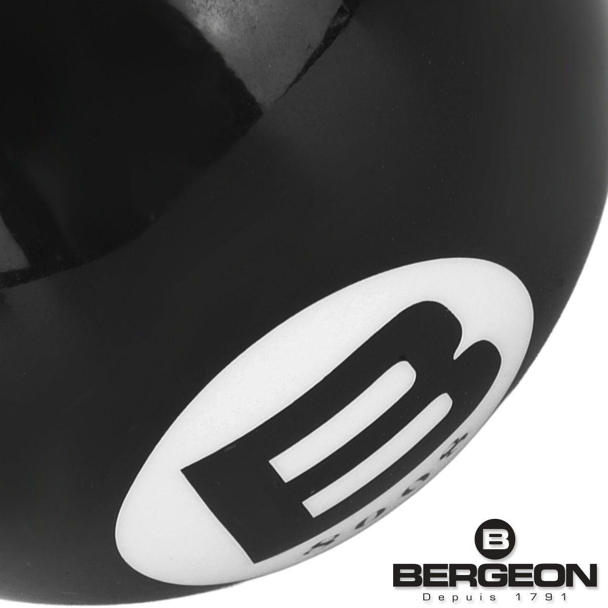 Bergeon 8008 B black rubber ball watch case opener Rubber black ball to open and closed all types watches Suction Grip Ball