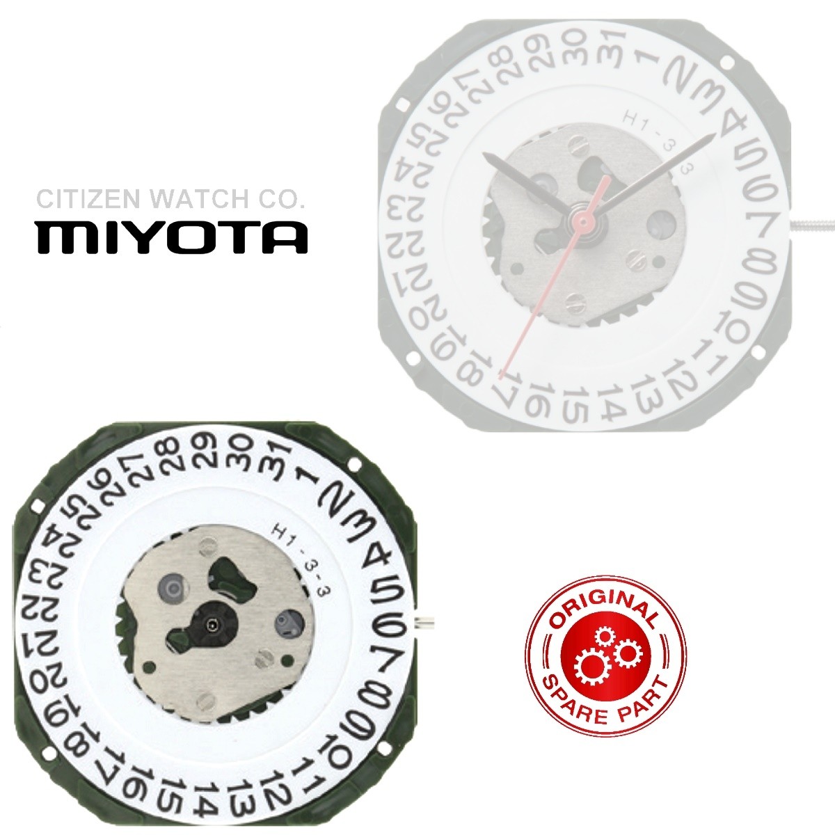 Japanese miyota 2315 movement clearance