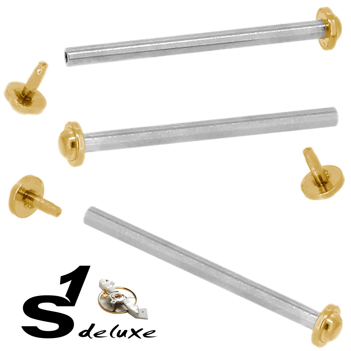 Set of friction pins T Bars for watch strap Replacement parts for bracelet and straps