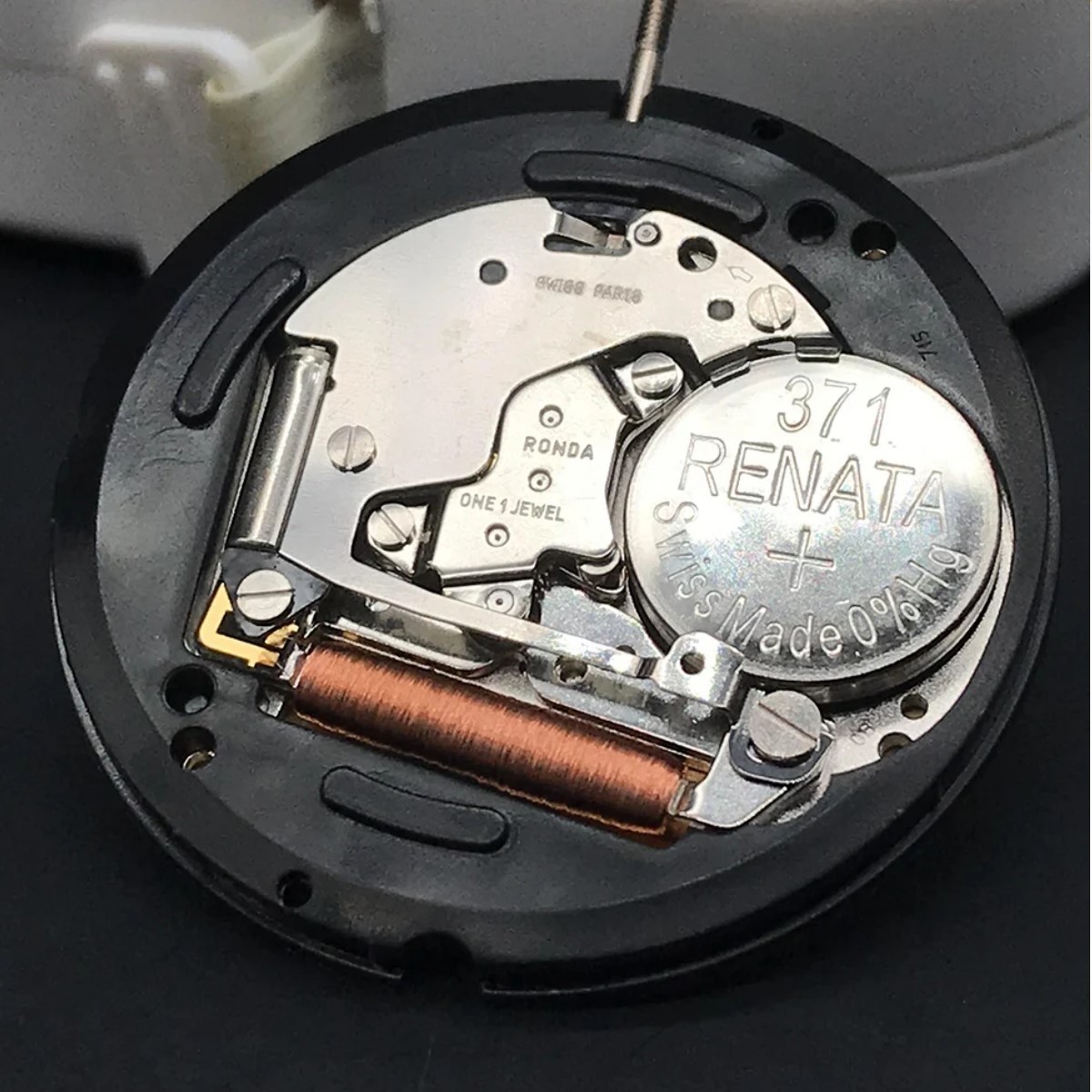 Quartz watch movement analog RONDA 715 Replace wrist watch movement DIY