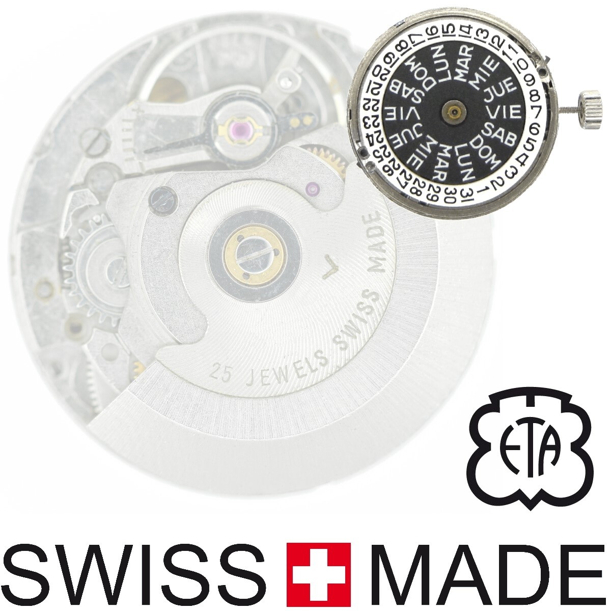 Automatic watch movement ETA 2788 swiss made Large online shop