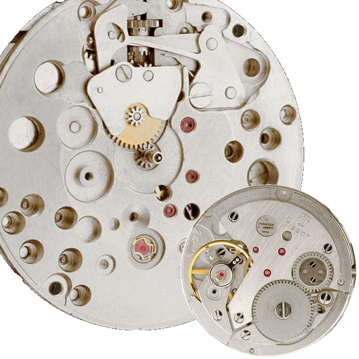 Swiss made mechanical watch movement TISSOT 2451 Buy replacement