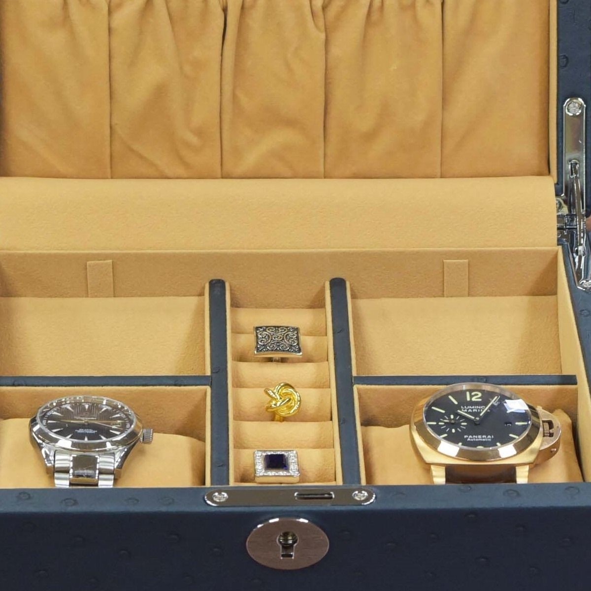 Elegant handmade watch & jewelry box ELOSIO by BULLONGÈ - watch