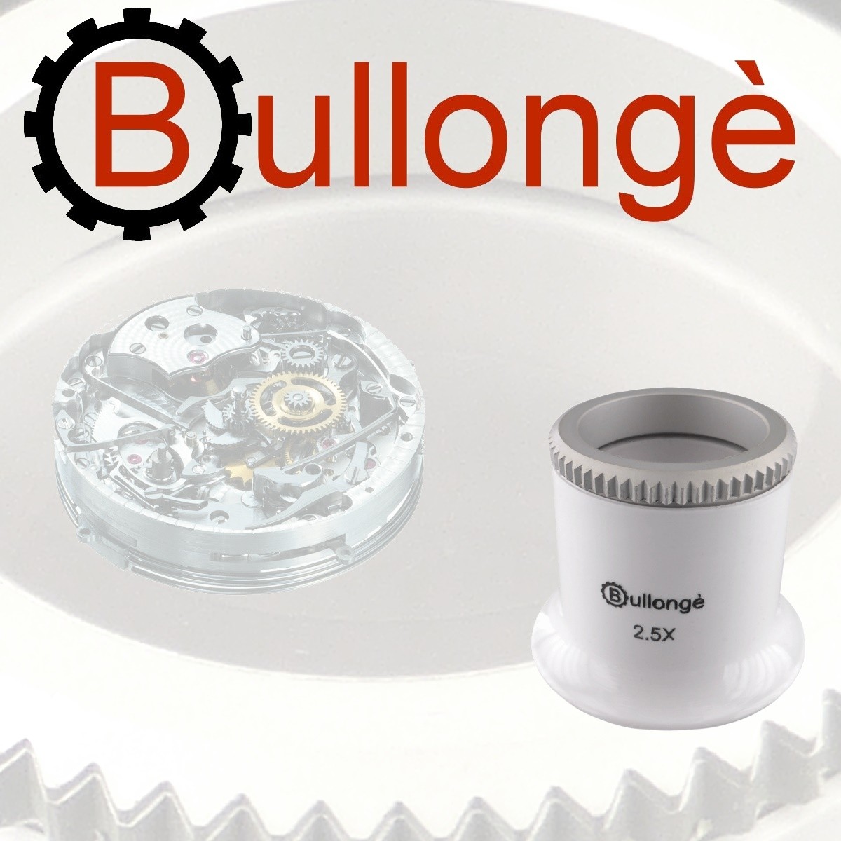 Eye-Loupe Magnifier BULLONGÈ TB PEARL-WHITE 2.5x - watchmaker eye loupe for  repair job