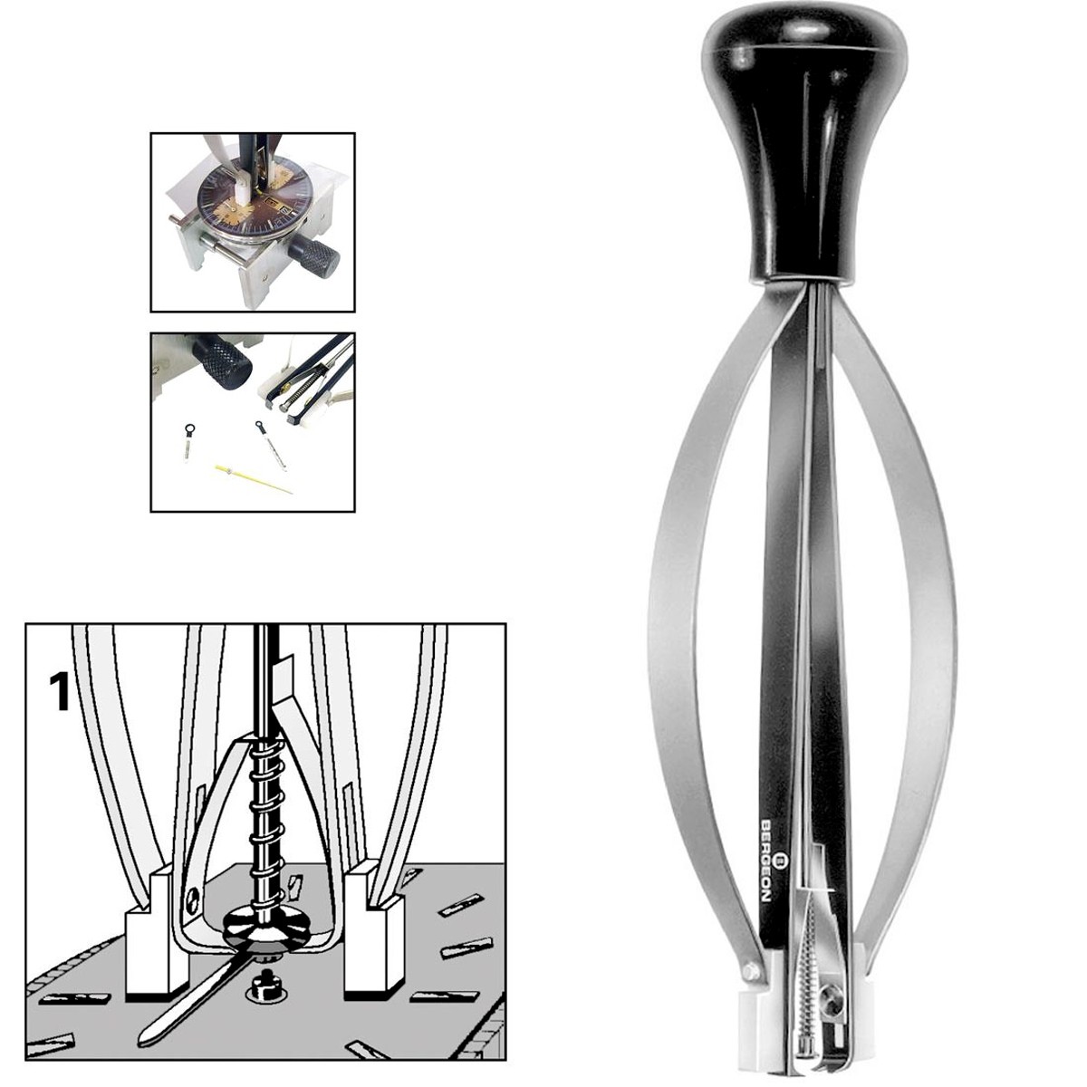 Watch hand remover BERGEON 30636 1 PRESTO 1 Professional watch repair tool swiss made