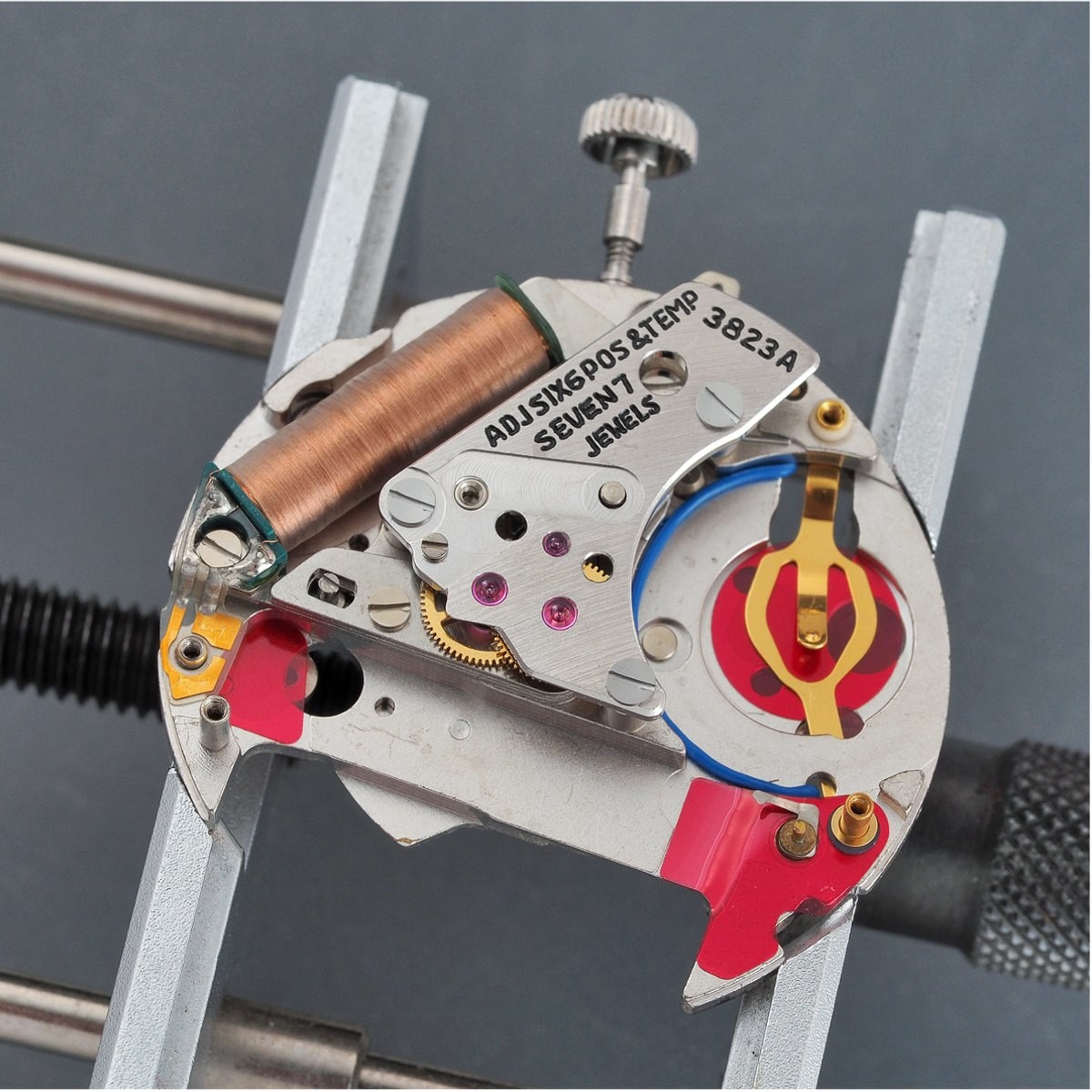 Bergeon movement top holder