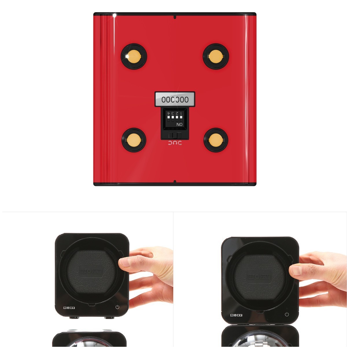 Boxy watch winder manual deals
