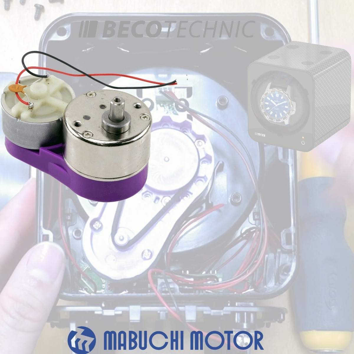 Replacement motor for BOXY by BECO watch winders