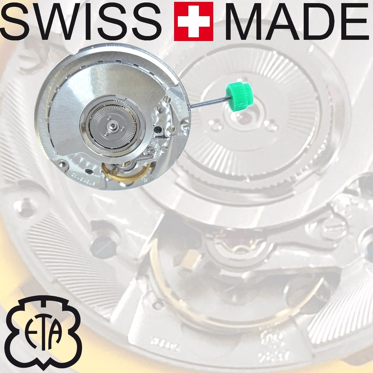ETA 2897 watch movement with power reserve and date Large online