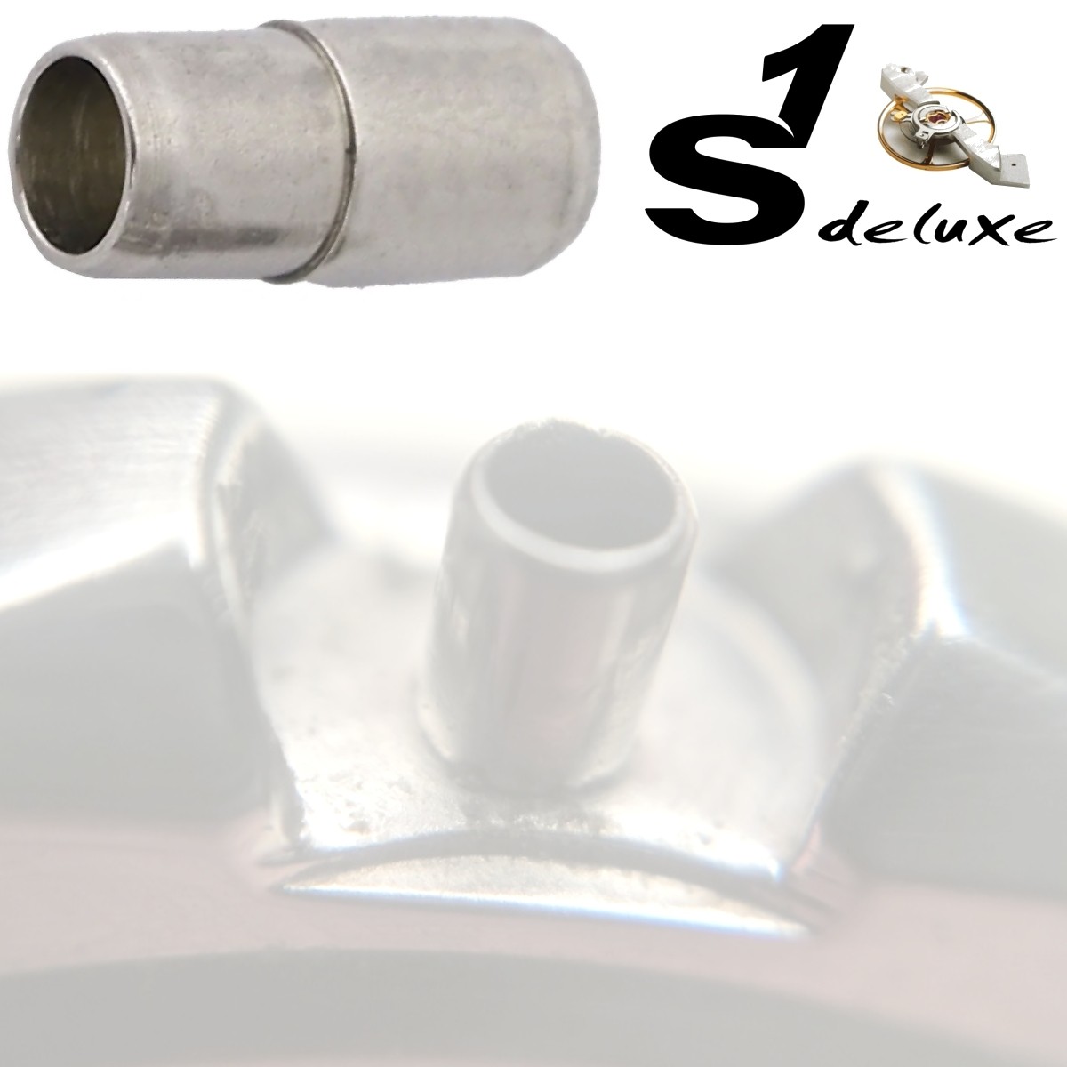 Tube De Protection Étanche Pour Couronne De Montre - Pièce Horlogerie Générique - Neuf